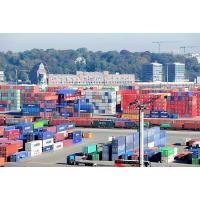 3688_1023 Hamburger Hafen - Bilder von Containern an der Elbe, Speichergebäude. | 